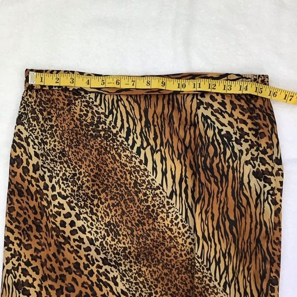 CHANCELLE WOMEN VINTAGE ELGANT 2 PIECE MULTI-ANIMAL PRINT BLAZER SKIRT SET SZ 12 - Picture 11 of 13